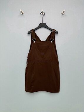Miu Miu 2026 New Arrival Cargo-Style Suspender Dress